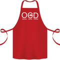 OCD Obsessive Camping Disorder Cotton Apron 100% Organic Red