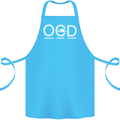 OCD Obsessive Camping Disorder Cotton Apron 100% Organic Turquoise