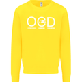 OCD Obsessive Camping Disorder Kids Sweatshirt Jumper Yellow