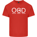 OCD Obsessive Camping Disorder Kids T-Shirt Childrens Red