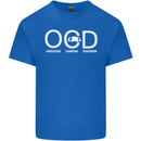 OCD Obsessive Camping Disorder Kids T-Shirt Childrens Royal Blue