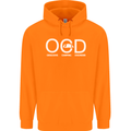 OCD Obsessive Camping Disorder Mens 80% Cotton Hoodie Orange