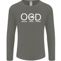 OCD Obsessive Camping Disorder Mens Long Sleeve T-Shirt Charcoal