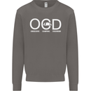 OCD Obsessive Camping Disorder Mens Sweatshirt Jumper Charcoal