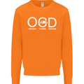 OCD Obsessive Camping Disorder Mens Sweatshirt Jumper Orange