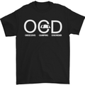 OCD Obsessive Camping Disorder Mens T-Shirt Cotton Gildan Black