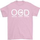 OCD Obsessive Camping Disorder Mens T-Shirt Cotton Gildan Light Pink