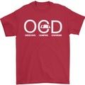 OCD Obsessive Camping Disorder Mens T-Shirt Cotton Gildan Red