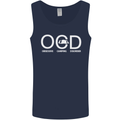 OCD Obsessive Camping Disorder Mens Vest Tank Top Navy Blue