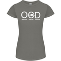 OCD Obsessive Camping Disorder Womens Petite Cut T-Shirt Charcoal