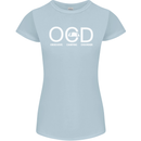 OCD Obsessive Camping Disorder Womens Petite Cut T-Shirt Light Blue
