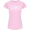 OCD Obsessive Camping Disorder Womens Petite Cut T-Shirt Light Pink