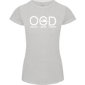 OCD Obsessive Camping Disorder Womens Petite Cut T-Shirt Sports Grey