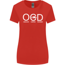 OCD Obsessive Camping Disorder Womens Wider Cut T-Shirt Red