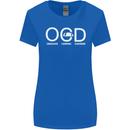 OCD Obsessive Camping Disorder Womens Wider Cut T-Shirt Royal Blue