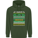 OCD Obsessive Christmas Disorder Childrens Kids Hoodie Forest Green