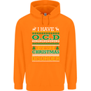 OCD Obsessive Christmas Disorder Childrens Kids Hoodie Orange