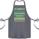 OCD Obsessive Christmas Disorder Cotton Apron 100% Organic Steel