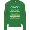 OCD Obsessive Christmas Disorder Kids Sweatshirt Jumper Irish Green