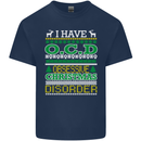 OCD Obsessive Christmas Disorder Kids T-Shirt Childrens Navy Blue