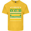 OCD Obsessive Christmas Disorder Kids T-Shirt Childrens Yellow