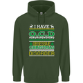 OCD Obsessive Christmas Disorder Mens 80% Cotton Hoodie Forest Green