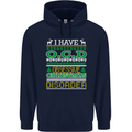 OCD Obsessive Christmas Disorder Mens 80% Cotton Hoodie Navy Blue