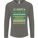 OCD Obsessive Christmas Disorder Mens Long Sleeve T-Shirt Charcoal