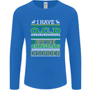 OCD Obsessive Christmas Disorder Mens Long Sleeve T-Shirt Royal Blue