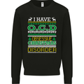 OCD Obsessive Christmas Disorder Mens Sweatshirt Jumper Black