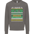 OCD Obsessive Christmas Disorder Mens Sweatshirt Jumper Charcoal