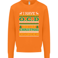 OCD Obsessive Christmas Disorder Mens Sweatshirt Jumper Orange