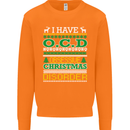 OCD Obsessive Christmas Disorder Mens Sweatshirt Jumper Orange