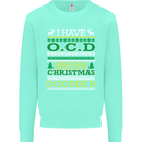 OCD Obsessive Christmas Disorder Mens Sweatshirt Jumper Peppermint