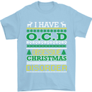 OCD Obsessive Christmas Disorder Mens T-Shirt Cotton Gildan Light Blue