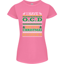 OCD Obsessive Christmas Disorder Womens Petite Cut T-Shirt Azalea