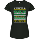 OCD Obsessive Christmas Disorder Womens Petite Cut T-Shirt Black
