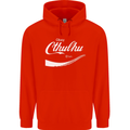Obey Cthulhu Kraken Octopus R'lyeh Childrens Kids Hoodie Bright Red