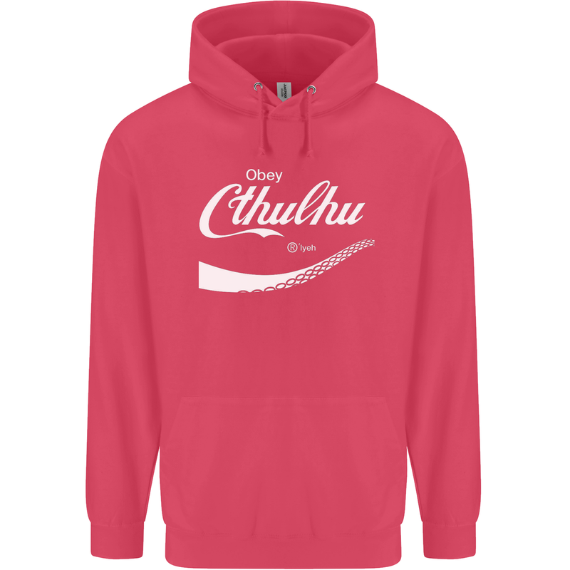 Obey Cthulhu Kraken Octopus R'lyeh Childrens Kids Hoodie Heliconia