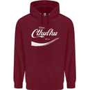 Obey Cthulhu Kraken Octopus R'lyeh Childrens Kids Hoodie Maroon