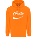 Obey Cthulhu Kraken Octopus R'lyeh Childrens Kids Hoodie Orange