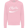 Obey Cthulhu Kraken Octopus R'lyeh Kids Sweatshirt Jumper Light Pink