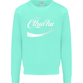 Obey Cthulhu Kraken Octopus R'lyeh Kids Sweatshirt Jumper Peppermint