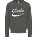 Obey Cthulhu Kraken Octopus R'lyeh Kids Sweatshirt Jumper Storm Grey