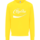 Obey Cthulhu Kraken Octopus R'lyeh Kids Sweatshirt Jumper Yellow