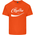 Obey Cthulhu Kraken Octopus R'lyeh Kids T-Shirt Childrens Orange