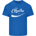 Obey Cthulhu Kraken Octopus R'lyeh Kids T-Shirt Childrens Royal Blue