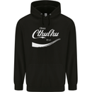 Obey Cthulhu Kraken Octopus R'lyeh Mens 80% Cotton Hoodie Black