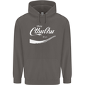 Obey Cthulhu Kraken Octopus R'lyeh Mens 80% Cotton Hoodie Charcoal