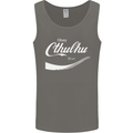 Obey Cthulhu Kraken Octopus R'lyeh Mens Vest Tank Top Charcoal